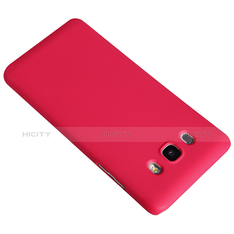 Coque Plastique Rigide Mat M02 pour Samsung Galaxy J5 (2016) J510FN J5108 Rouge Plus