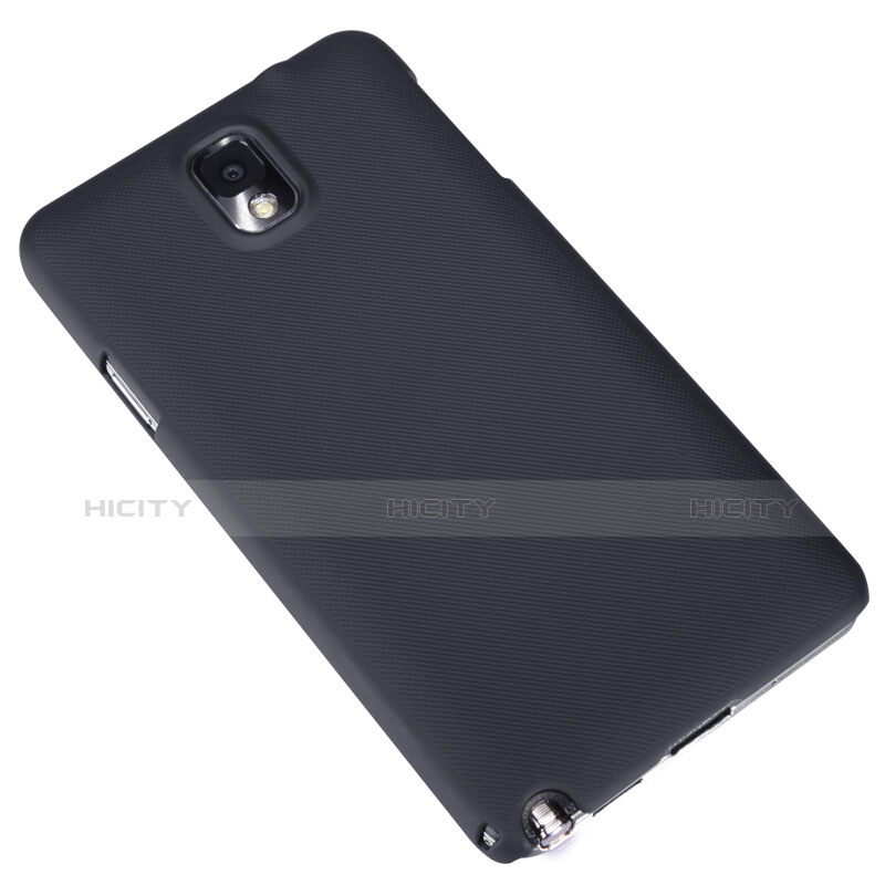 Coque Plastique Rigide Mat M02 pour Samsung Galaxy Note 3 N9000 Noir Plus