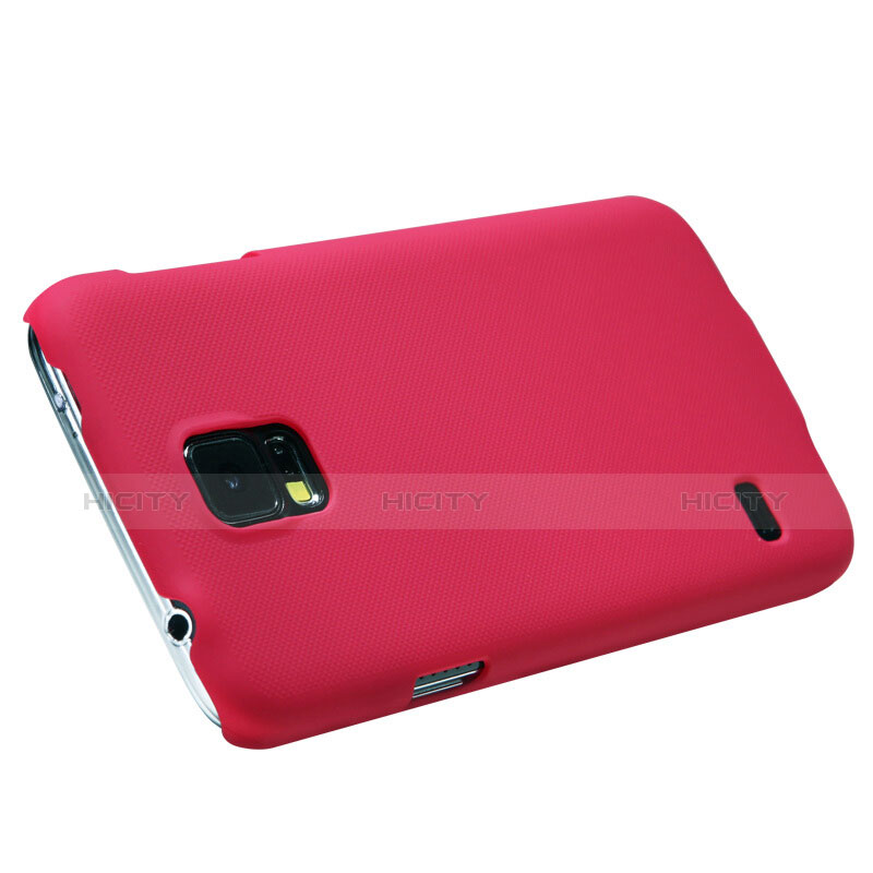 Coque Plastique Rigide Mat M02 pour Samsung Galaxy S5 Duos Plus Rouge Plus