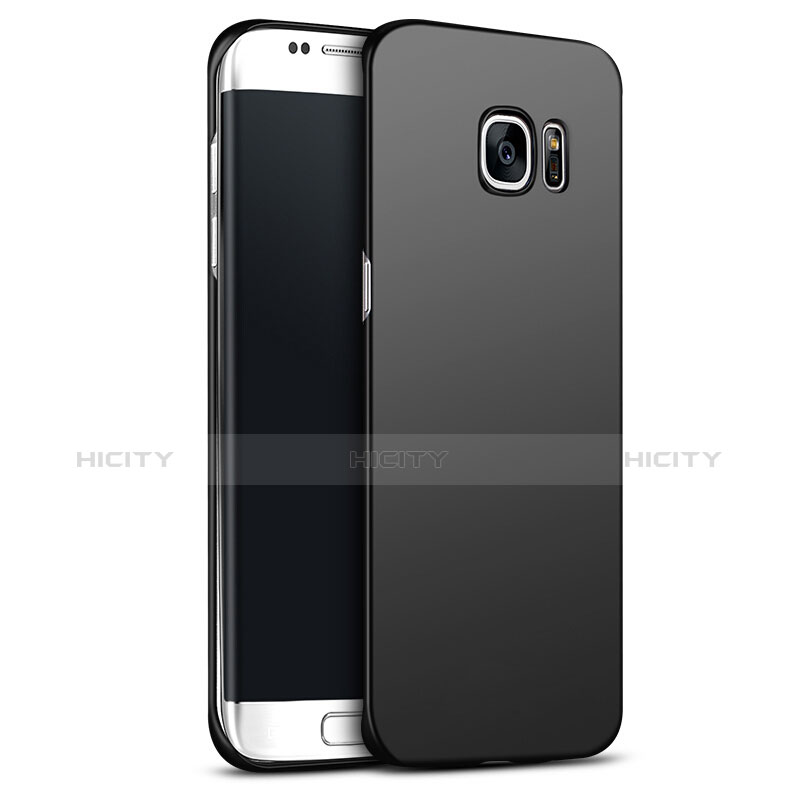 Coque Plastique Rigide Mat M02 pour Samsung Galaxy S6 Edge+ Plus SM-G928F Noir Plus