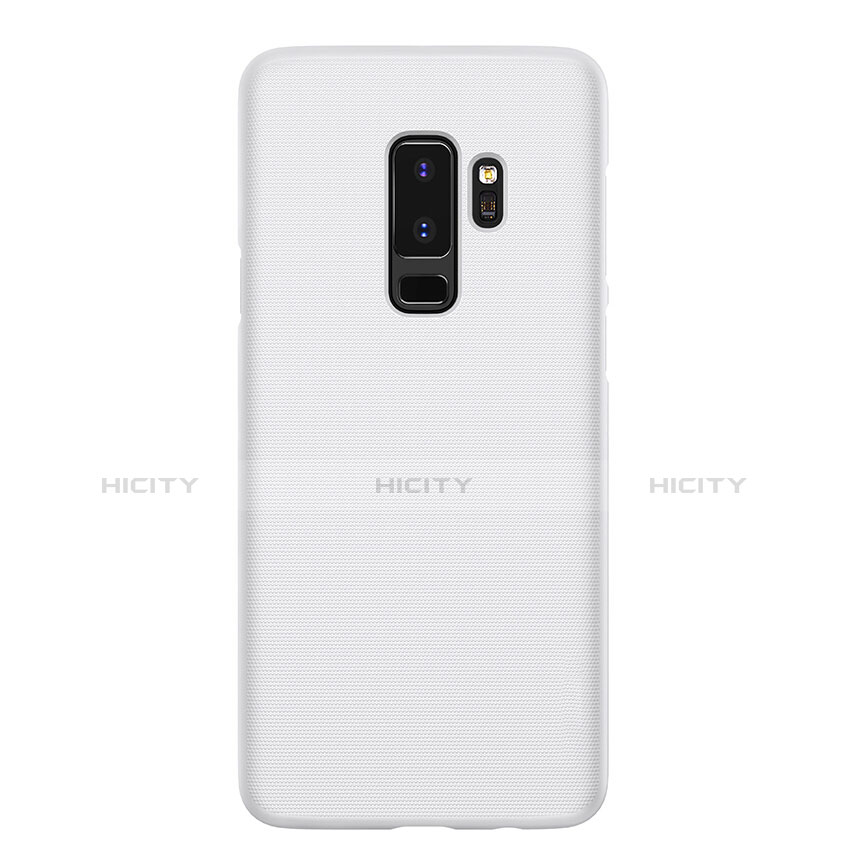 Coque Plastique Rigide Mat M02 pour Samsung Galaxy S9 Plus Blanc Plus