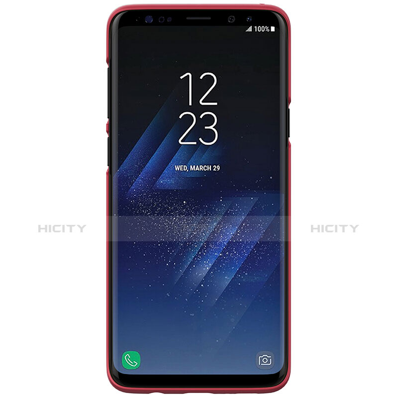 Coque Plastique Rigide Mat M02 pour Samsung Galaxy S9 Plus Rouge Plus