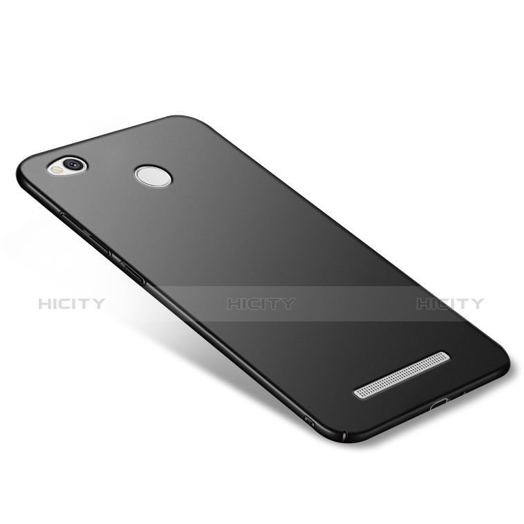 Coque Plastique Rigide Mat M02 pour Xiaomi Redmi 3X Noir Plus