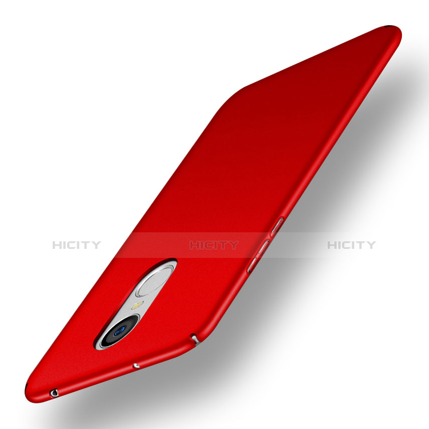 Coque Plastique Rigide Mat M03 pour Huawei Enjoy 6 Rouge Plus