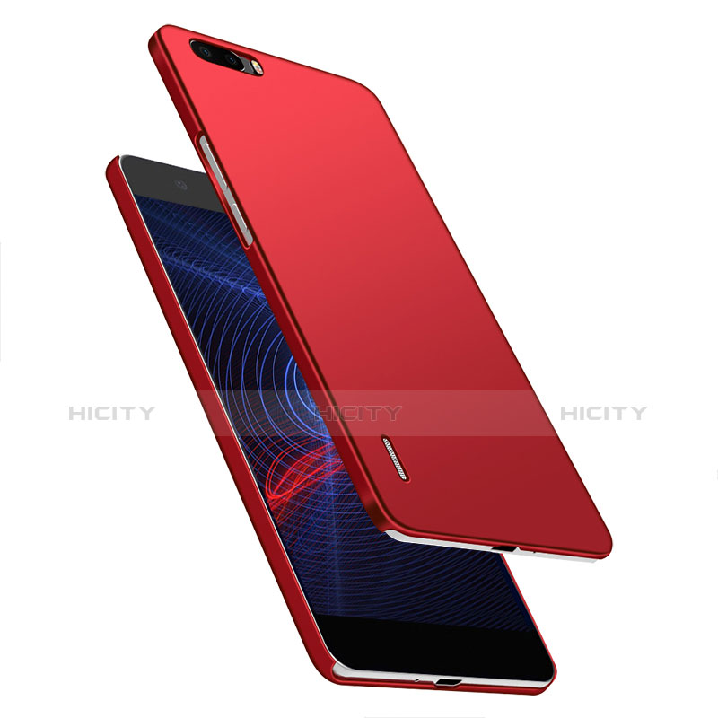 Coque Plastique Rigide Mat M03 pour Huawei Honor 6 Plus Rouge Plus