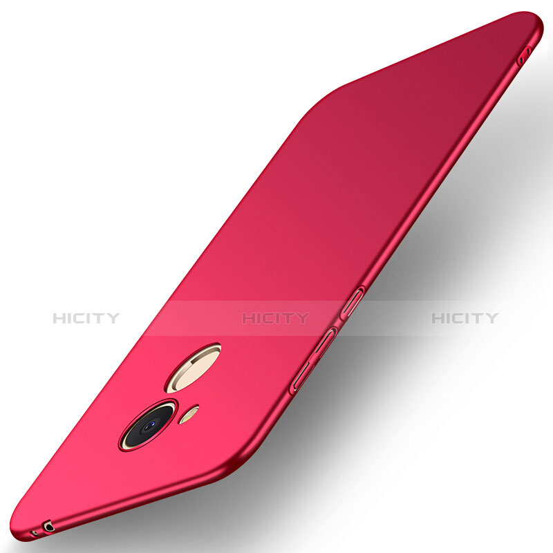 Coque Plastique Rigide Mat M03 pour Huawei Honor 6C Pro Rouge Plus