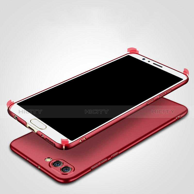 Coque Plastique Rigide Mat M03 pour Huawei Honor V10 Rouge Plus