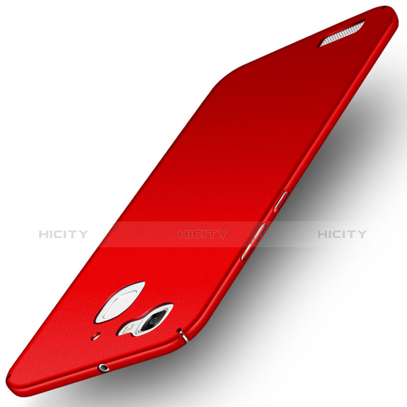 Coque Plastique Rigide Mat M03 pour Huawei P8 Lite Smart Rouge Plus