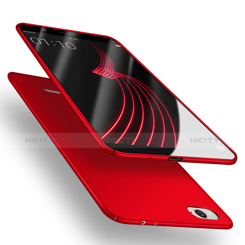 Coque Plastique Rigide Mat M03 pour Xiaomi Mi 4C Rouge Plus