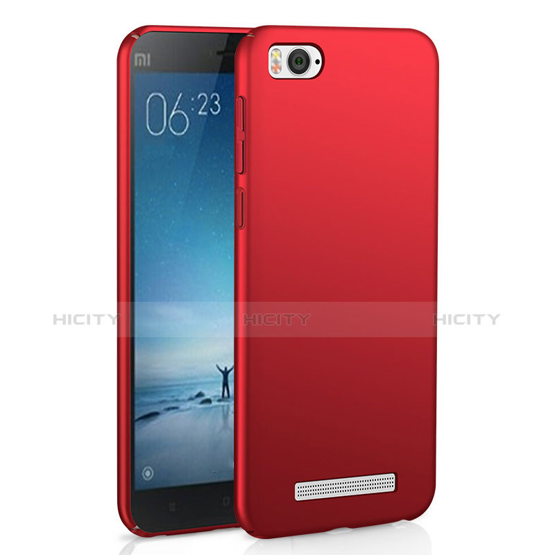 Coque Plastique Rigide Mat M03 pour Xiaomi Mi 4C Rouge Plus