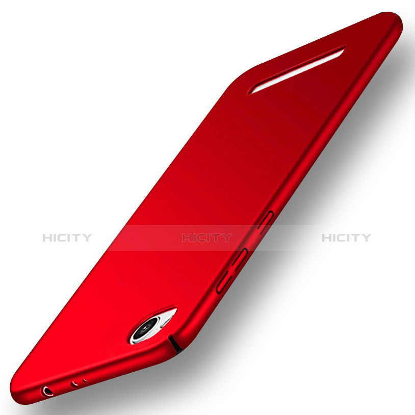 Coque Plastique Rigide Mat M03 pour Xiaomi Mi 4C Rouge Plus