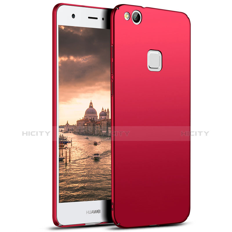 Coque Plastique Rigide Mat M04 pour Huawei GR3 (2017) Rouge Plus