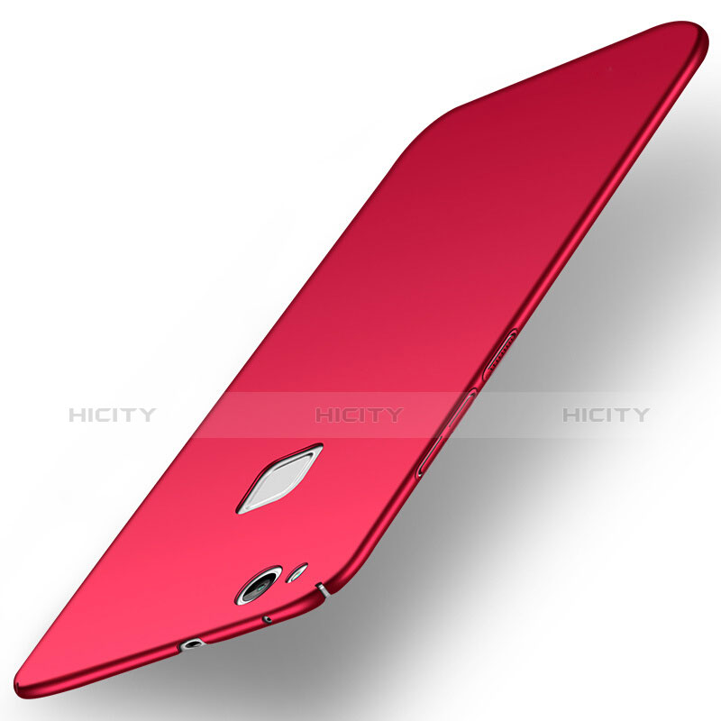 Coque Plastique Rigide Mat M04 pour Huawei GR3 (2017) Rouge Plus