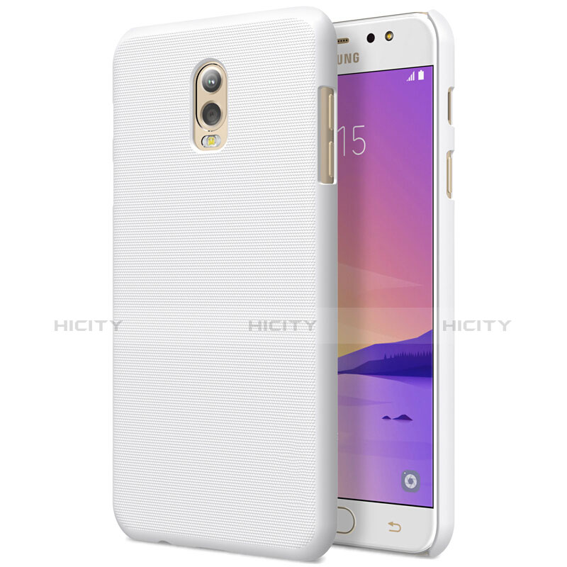 Coque Plastique Rigide Mat M04 pour Samsung Galaxy C7 (2017) Blanc Plus