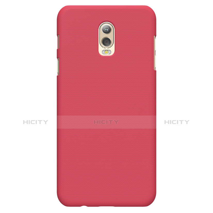 Coque Plastique Rigide Mat M04 pour Samsung Galaxy C8 C710F Rouge Plus