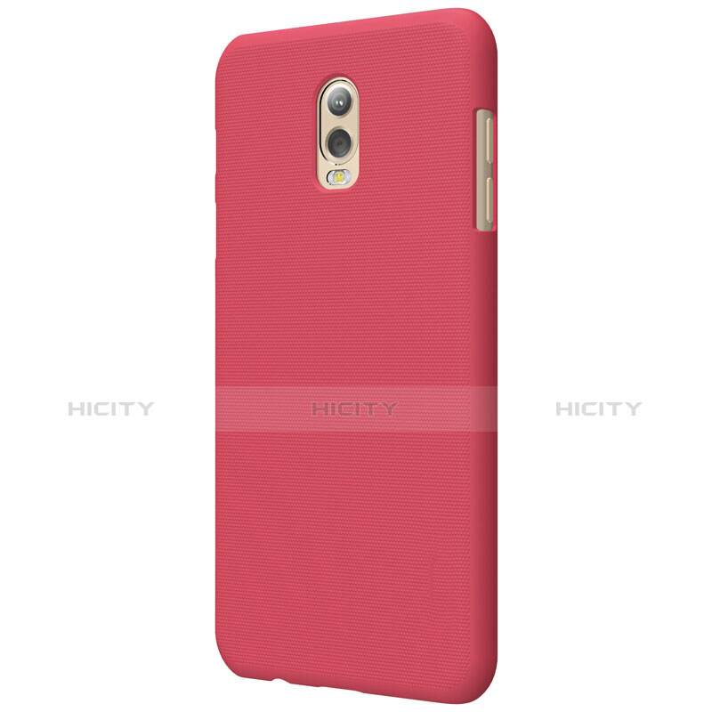 Coque Plastique Rigide Mat M04 pour Samsung Galaxy C8 C710F Rouge Plus