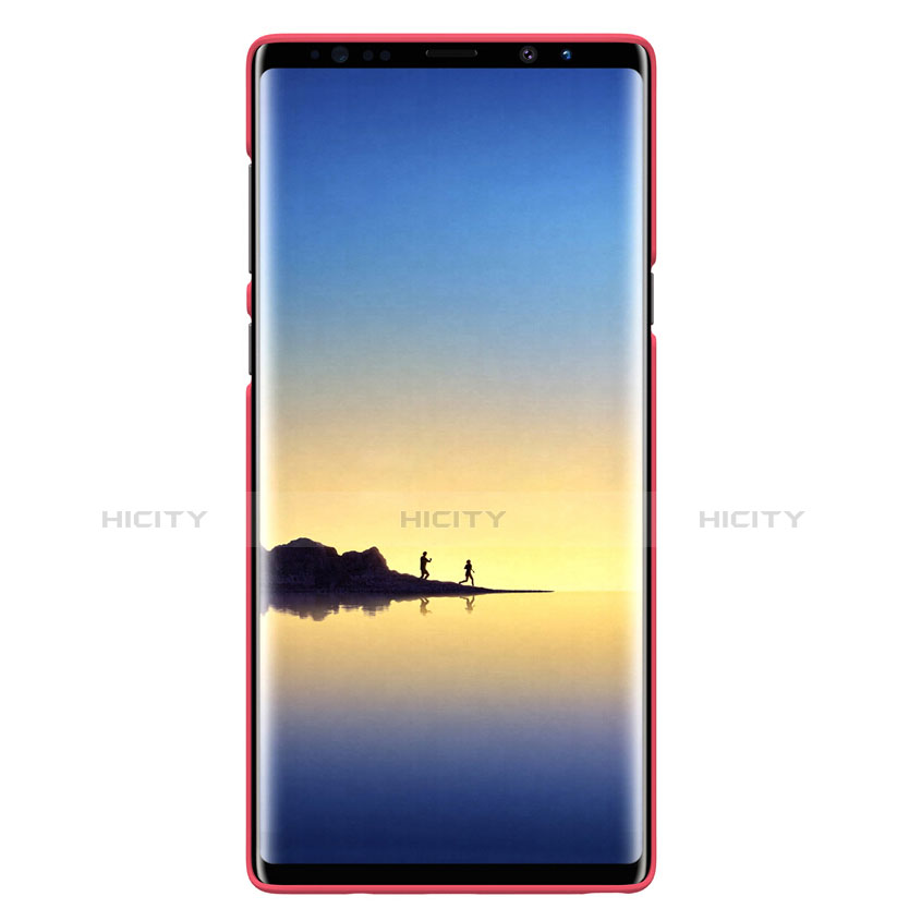 Coque Plastique Rigide Mat M04 pour Samsung Galaxy Note 9 Rouge Plus