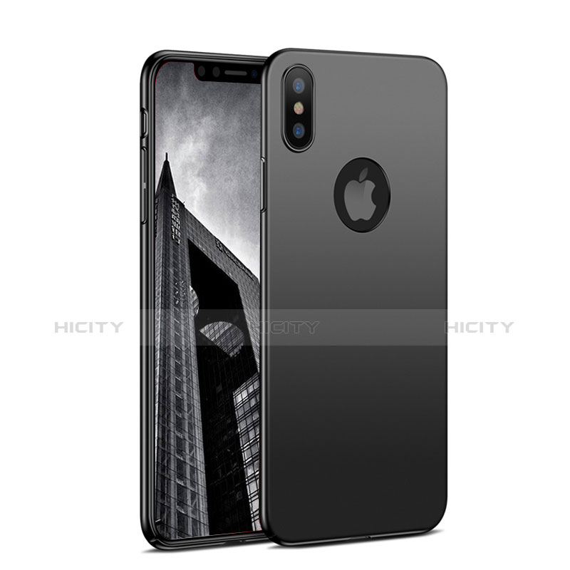 Coque Plastique Rigide Mat M05 pour Apple iPhone Xs Noir Plus