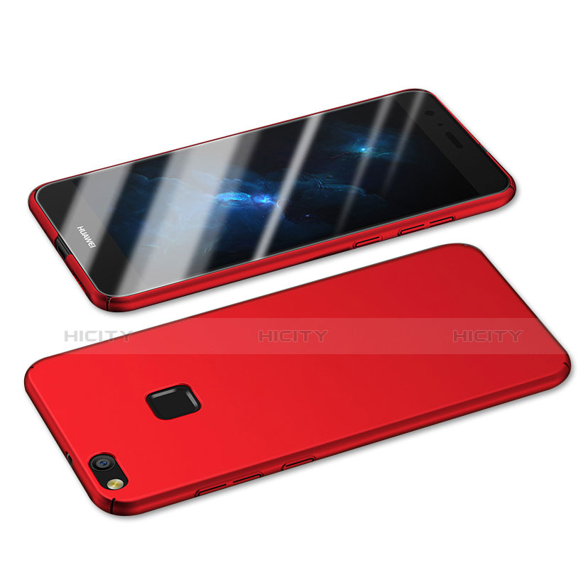 Coque Plastique Rigide Mat M05 pour Huawei P8 Lite (2017) Rouge Plus