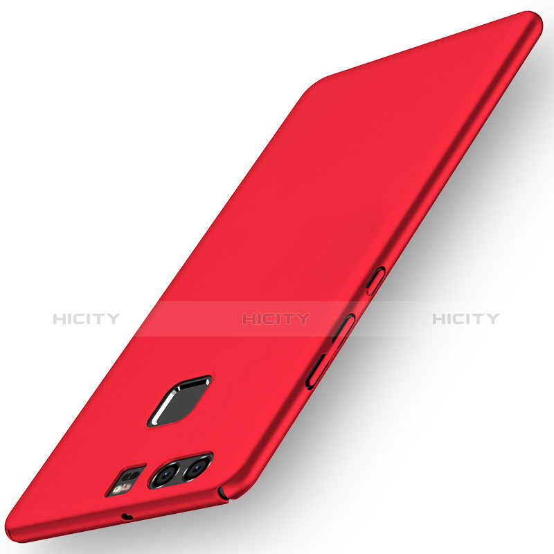 Coque Plastique Rigide Mat M05 pour Huawei P9 Plus Rouge Plus