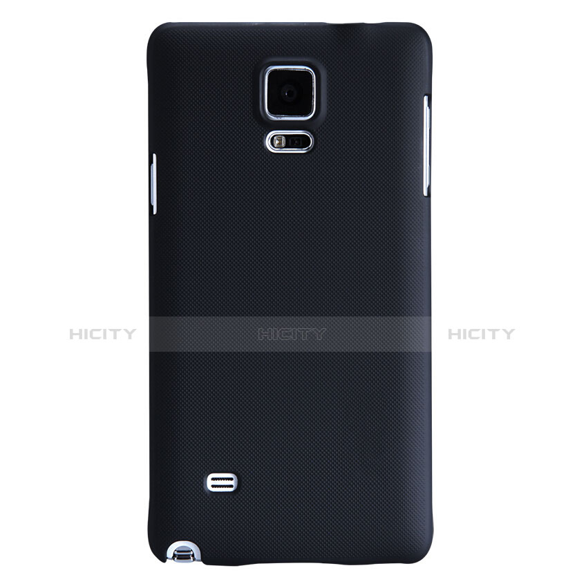 Coque Plastique Rigide Mat M05 pour Samsung Galaxy Note 4 SM-N910F Noir Plus