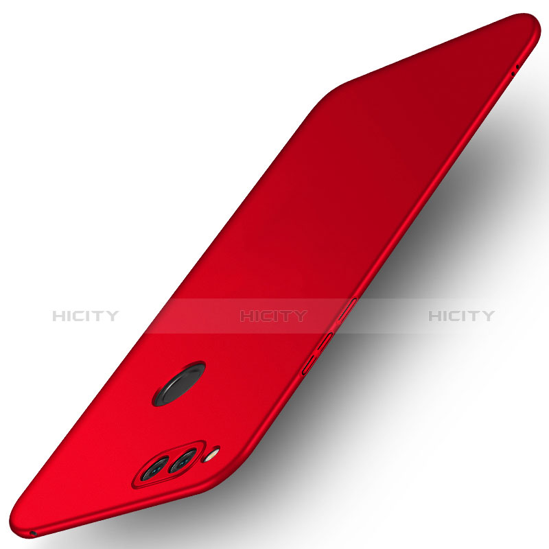 Coque Plastique Rigide Mat M08 pour Huawei Honor 7X Rouge Plus