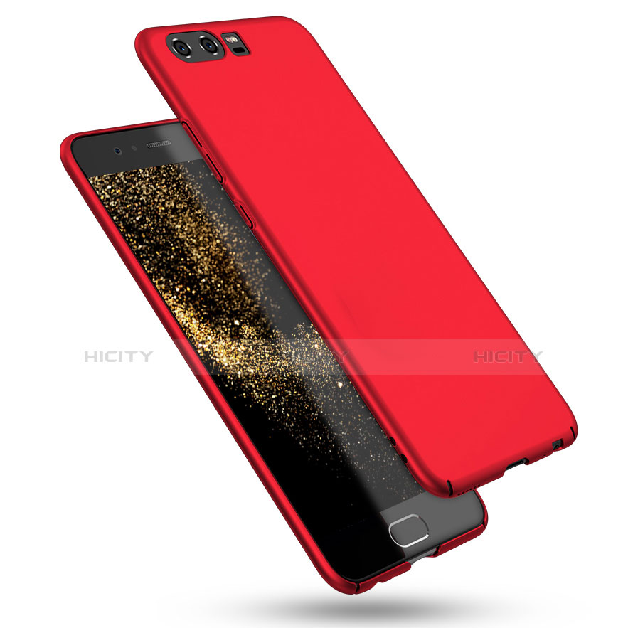 Coque Plastique Rigide Mat M08 pour Huawei P10 Rouge Plus