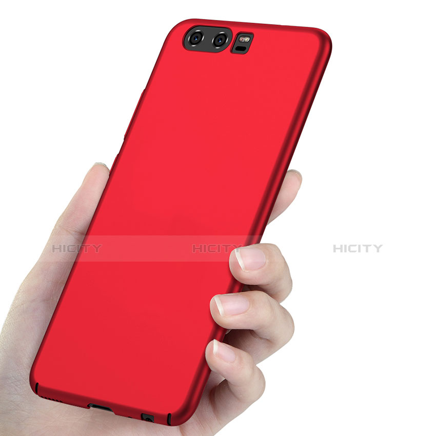 Coque Plastique Rigide Mat M08 pour Huawei P10 Rouge Plus