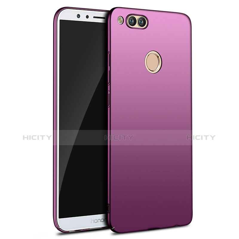 Coque Plastique Rigide Mat M09 pour Huawei Honor 7X Violet Plus