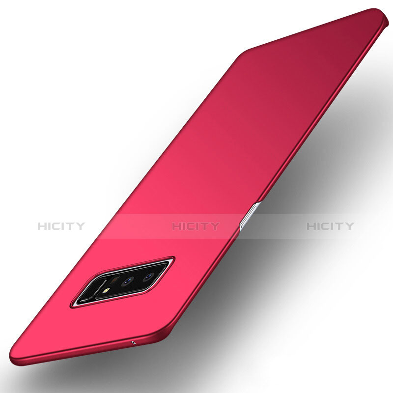 Coque Plastique Rigide Mat M09 pour Samsung Galaxy Note 8 Duos N950F Rouge Plus