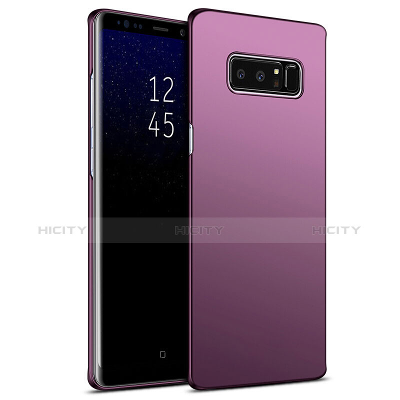 Coque Plastique Rigide Mat M09 pour Samsung Galaxy Note 8 Duos N950F Violet Plus