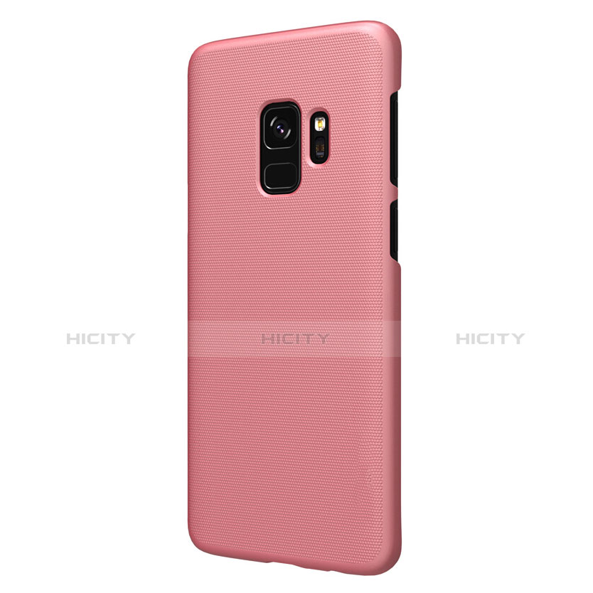 Coque Plastique Rigide Mat M09 pour Samsung Galaxy S9 Or Rose Plus