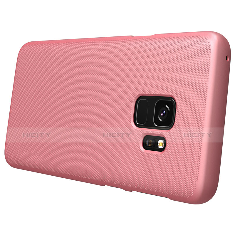 Coque Plastique Rigide Mat M09 pour Samsung Galaxy S9 Or Rose Plus