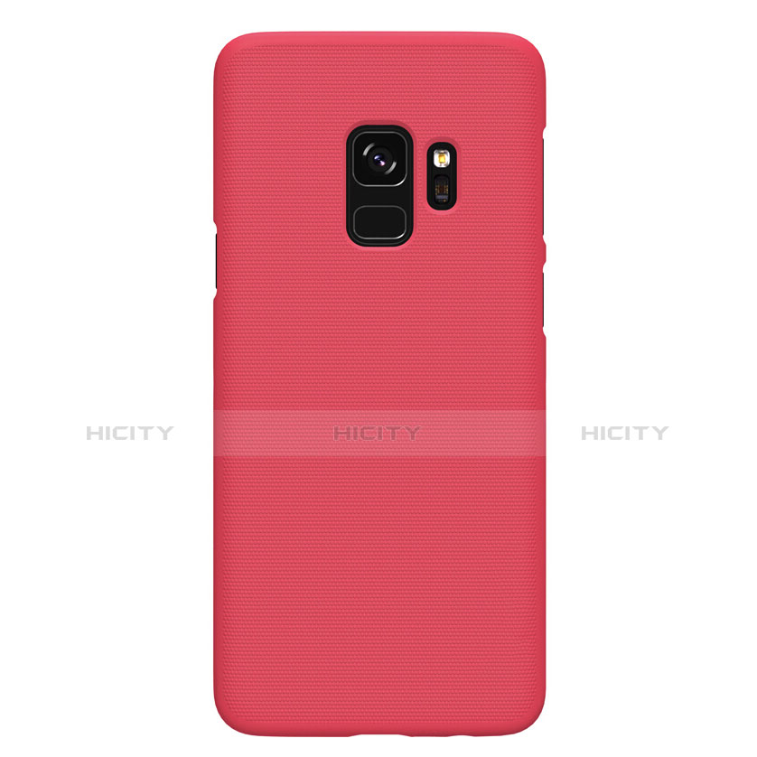 Coque Plastique Rigide Mat M09 pour Samsung Galaxy S9 Rouge Plus