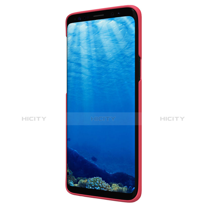 Coque Plastique Rigide Mat M09 pour Samsung Galaxy S9 Rouge Plus