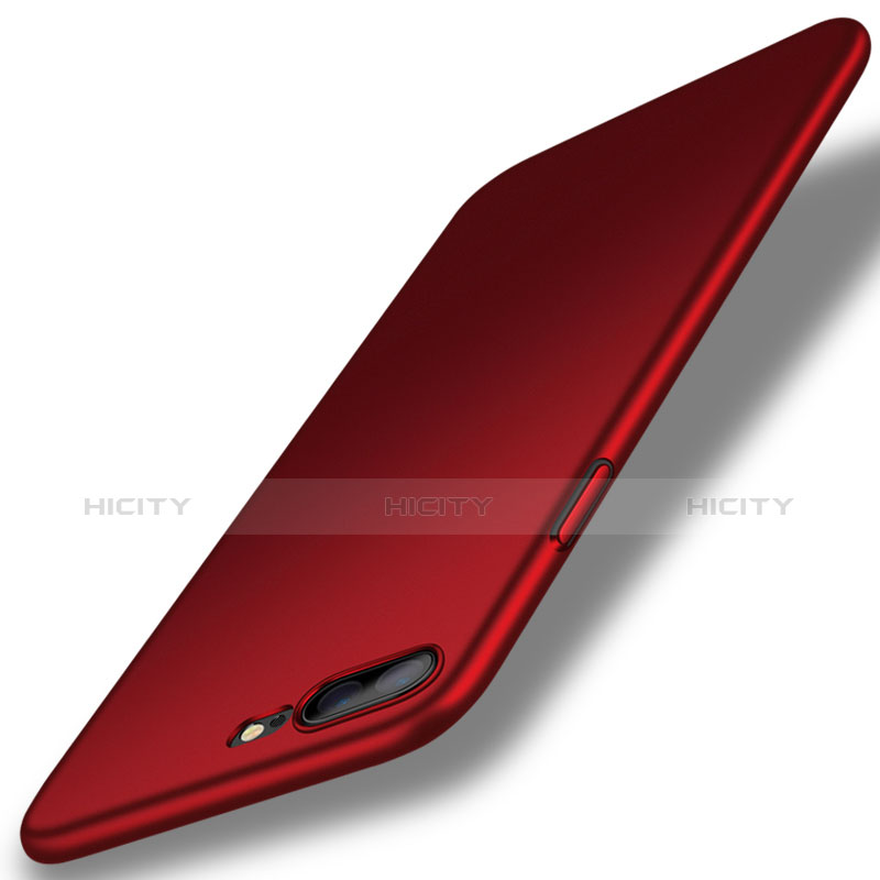 Coque Plastique Rigide Mat M12 pour Apple iPhone 7 Plus Rouge Plus