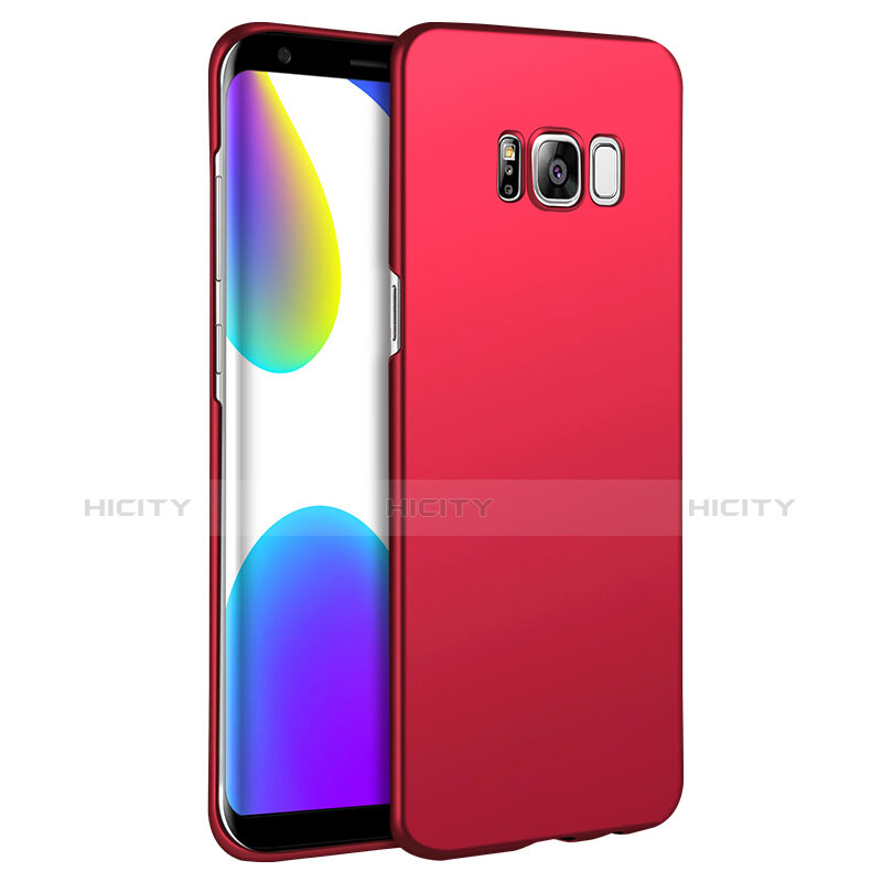 Coque Plastique Rigide Mat M12 pour Samsung Galaxy S8 Rouge Plus