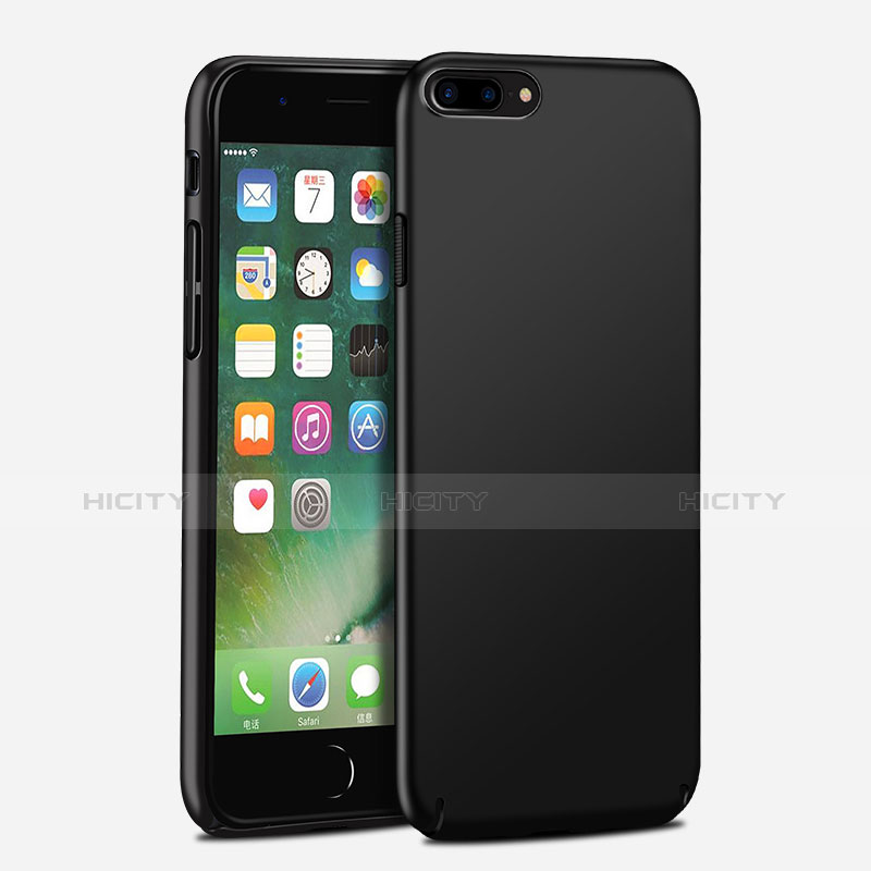 Coque Plastique Rigide Mat M16 pour Apple iPhone 7 Plus Noir Plus