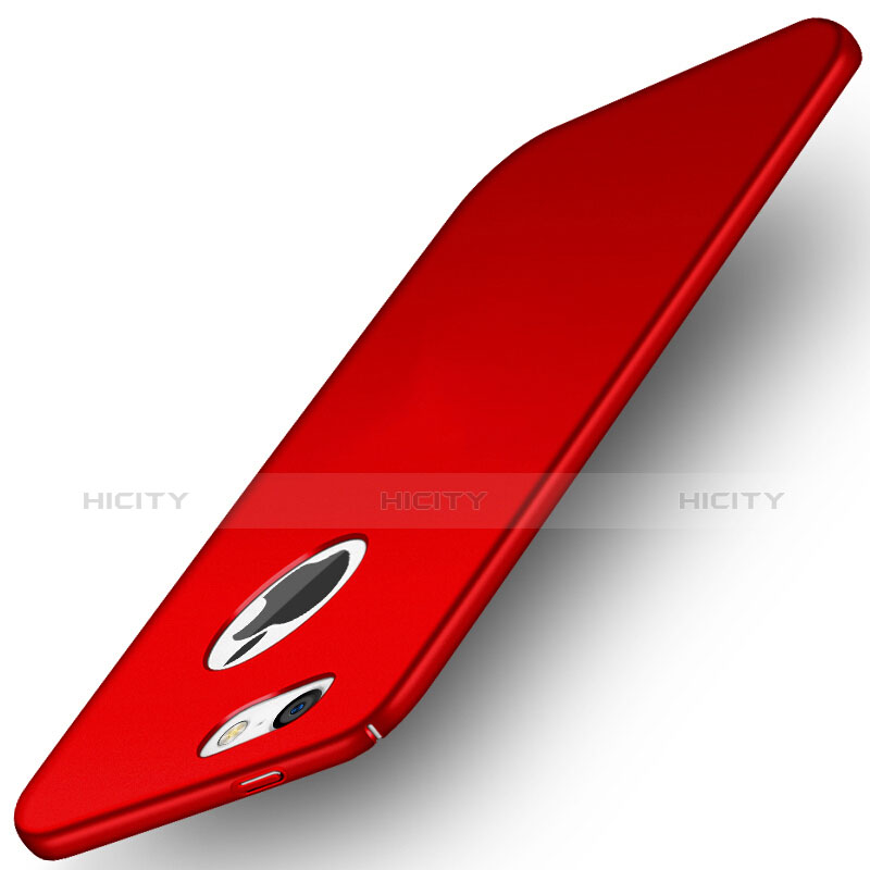 Coque Plastique Rigide Mat P01 pour Apple iPhone 5S Rouge Plus