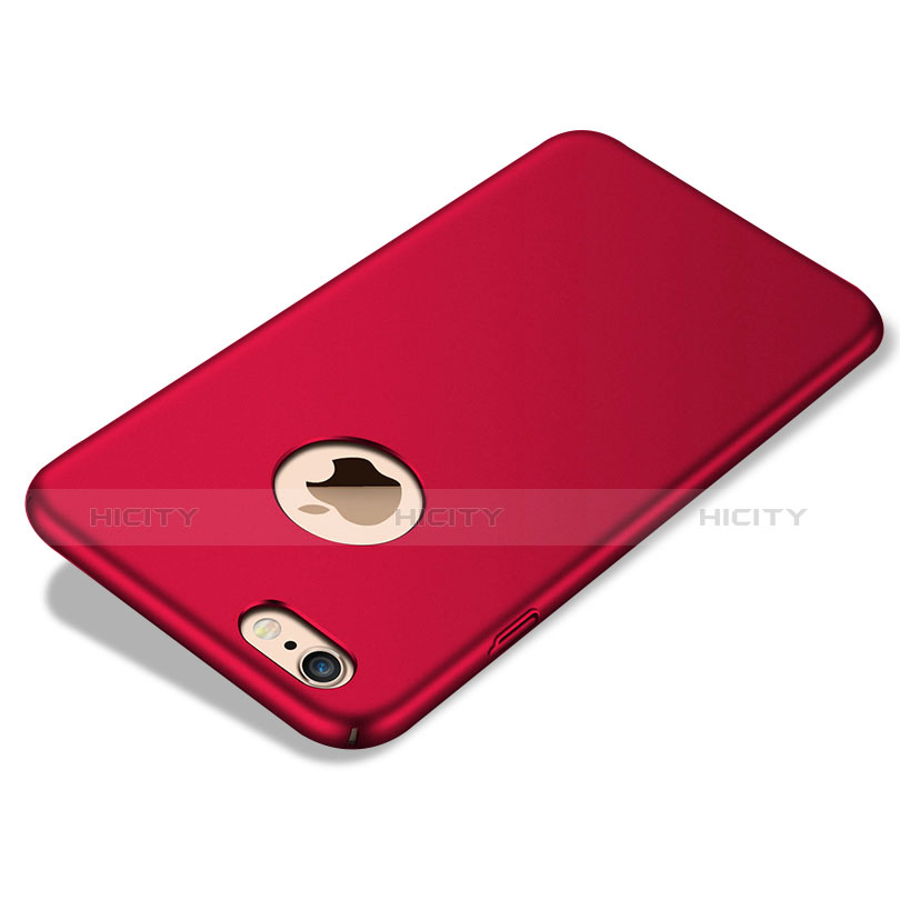 Coque Plastique Rigide Mat P01 pour Apple iPhone 6 Rouge Plus