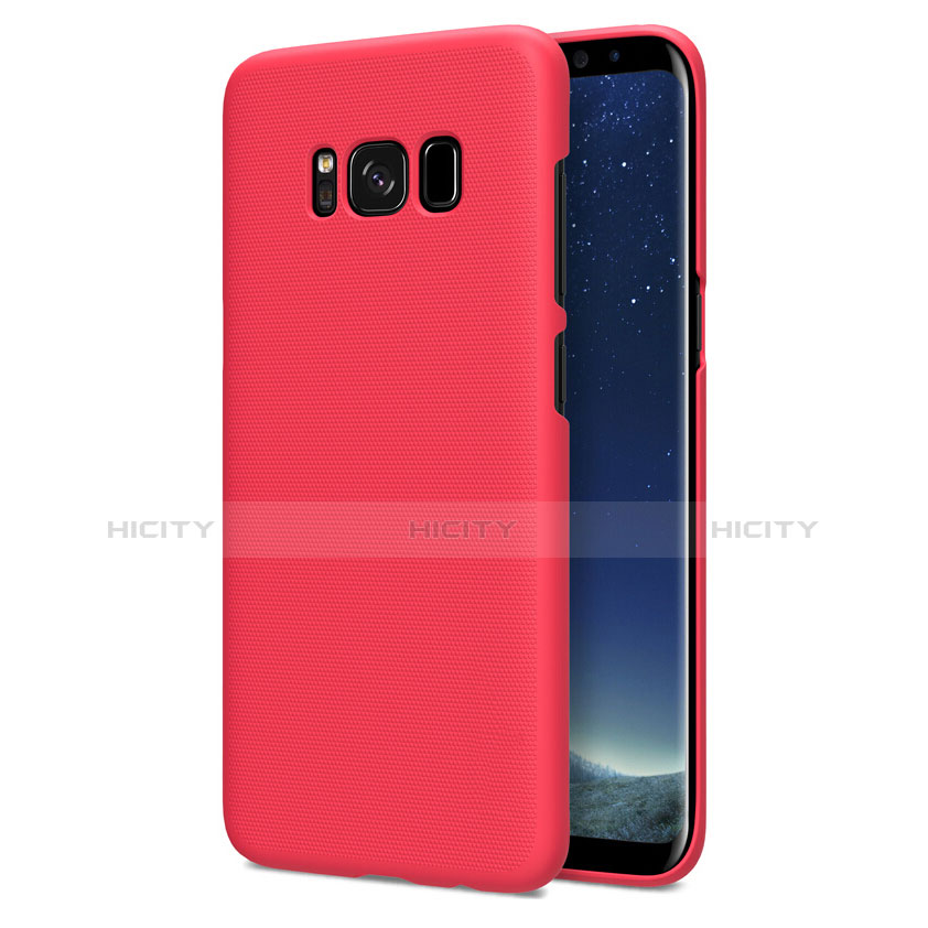 Coque Plastique Rigide Mat P01 pour Samsung Galaxy S8 Rouge Plus