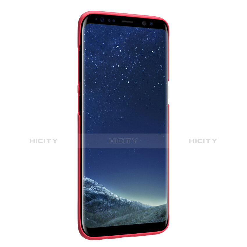 Coque Plastique Rigide Mat P01 pour Samsung Galaxy S8 Rouge Plus