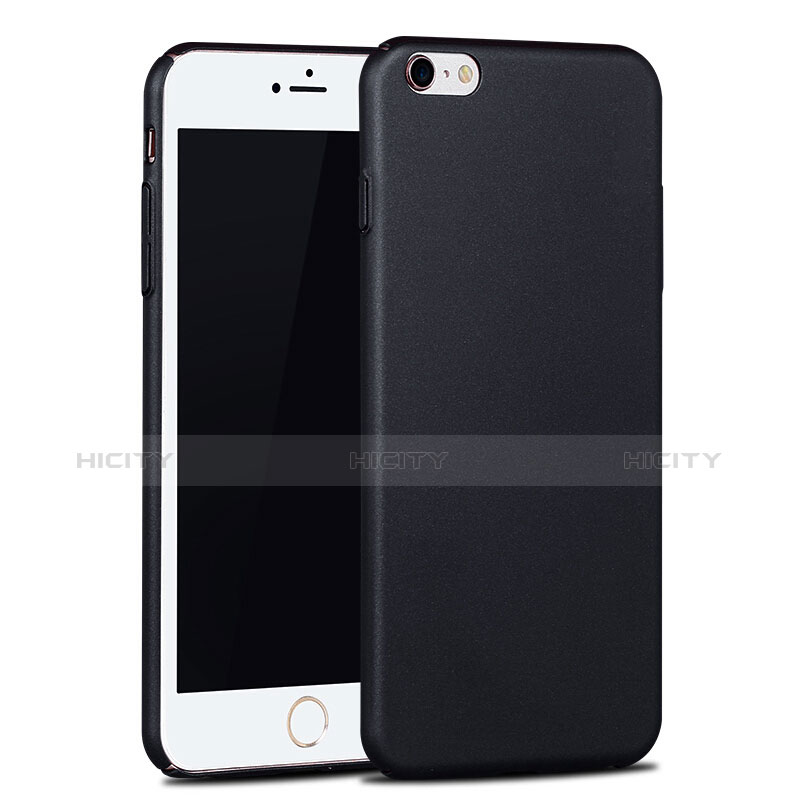 Coque Plastique Rigide Mat P06 pour Apple iPhone 6 Plus Noir Plus