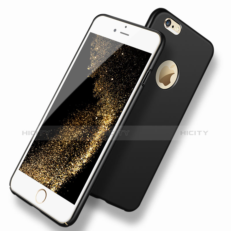 Coque Plastique Rigide Mat P07 pour Apple iPhone 6S Noir Plus