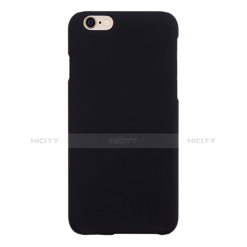 Coque Plastique Rigide Mat pour Apple iPhone 6 Plus Noir Plus