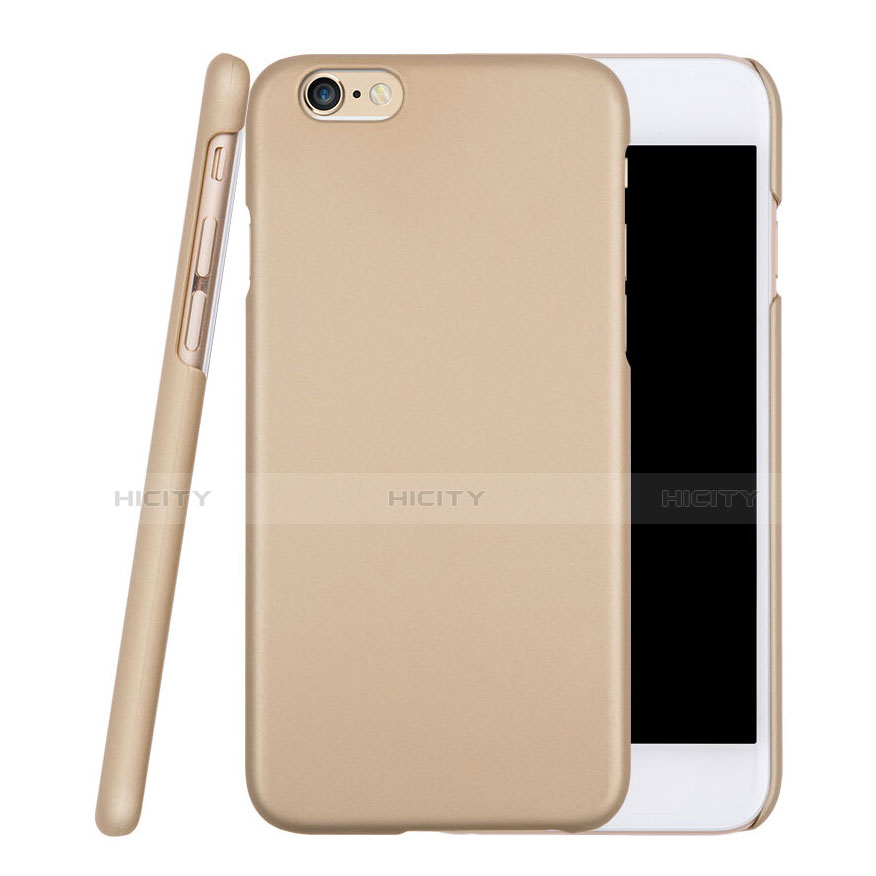 Coque Plastique Rigide Mat pour Apple iPhone 6 Plus Or Plus