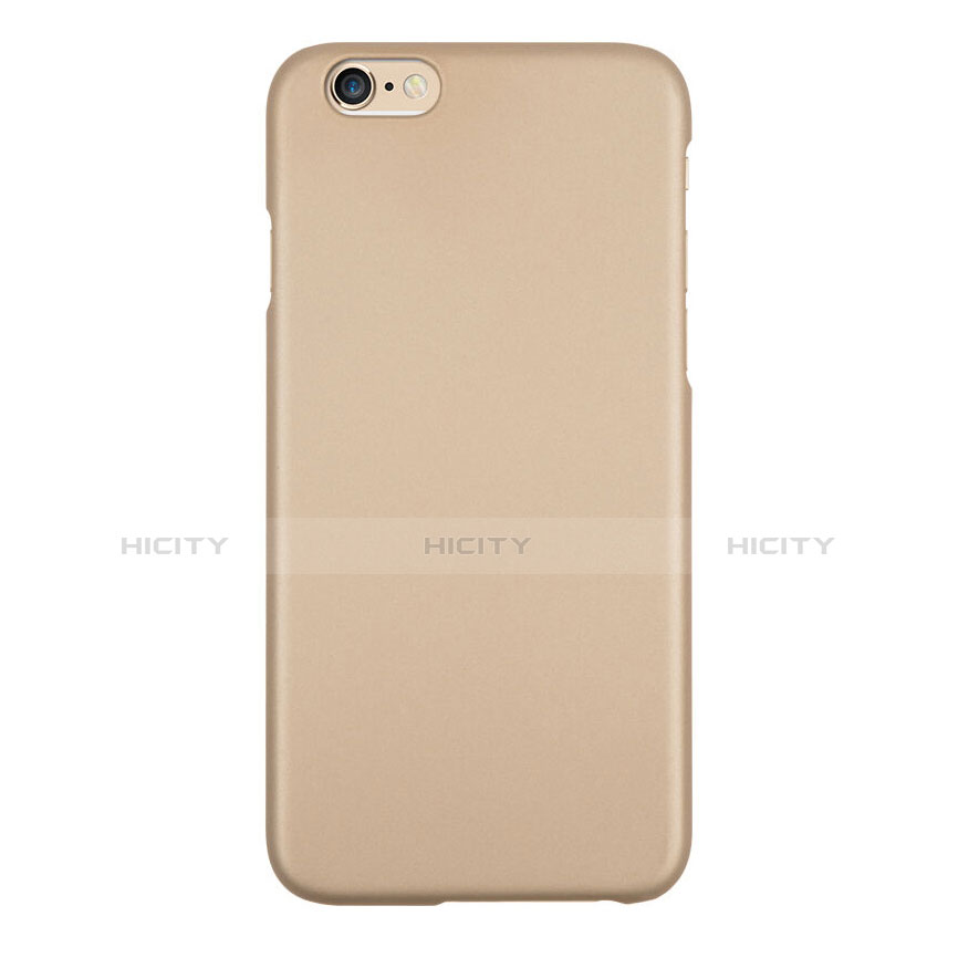 Coque Plastique Rigide Mat pour Apple iPhone 6 Plus Or Plus