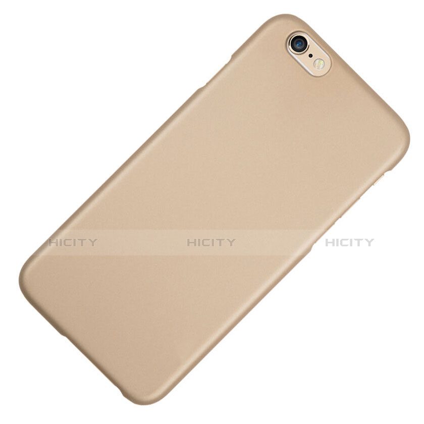 Coque Plastique Rigide Mat pour Apple iPhone 6 Plus Or Plus