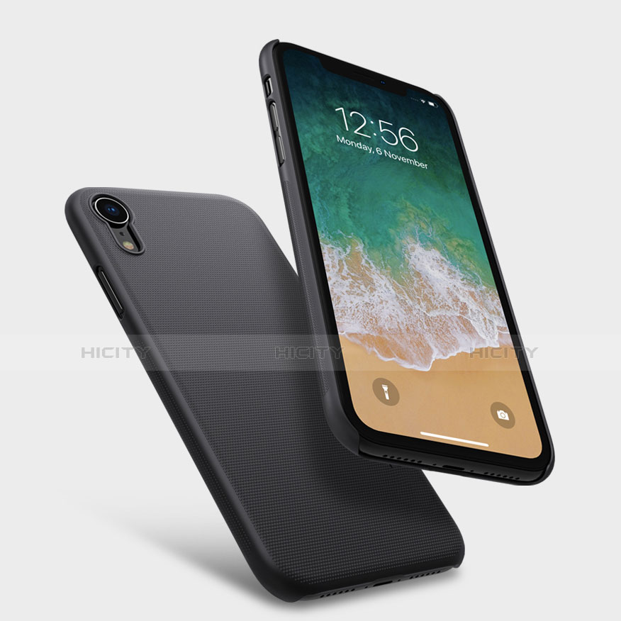 Coque Plastique Rigide Mat pour Apple iPhone XR Noir Plus