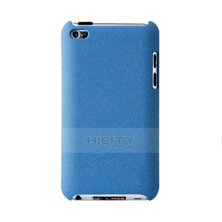 Coque Plastique Rigide Mat pour Apple iPod Touch 4 Bleu Ciel Plus